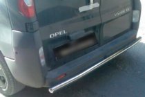 Opel Vivaro 2001–2015 Heckschutz AK002 (Edelstahl) Foto 2