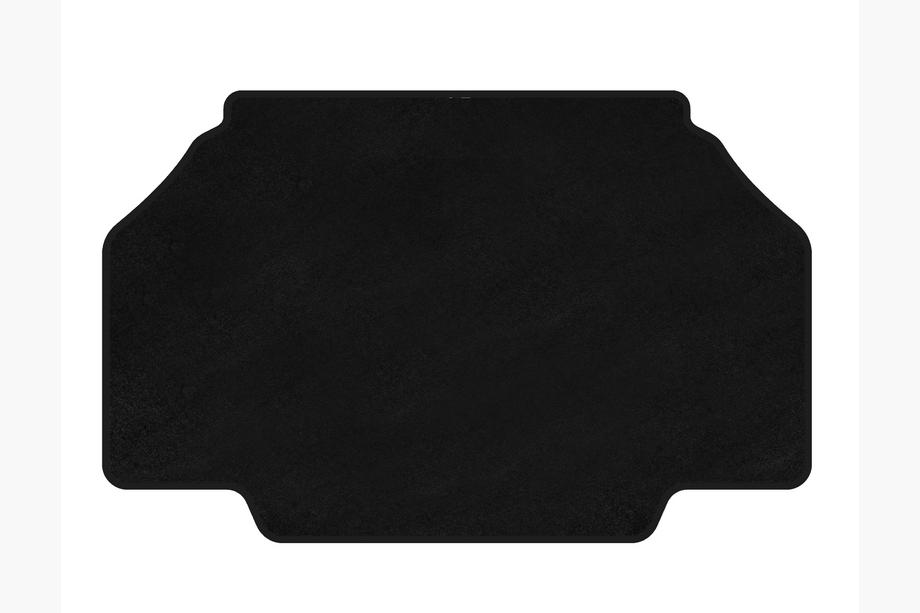 Mercedes SL R231 2012-2020 Kofferraummatte Textil Classic (2016-2020, Cabriolet, Schwarz) Image