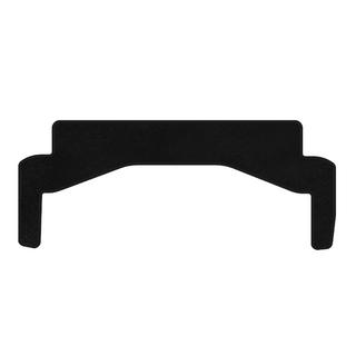 Textile Kofferraummatte Classic (oben, Roadster, Schwarz)