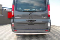Renault Trafic 2001–2015 Heckschutz AK002 (Edelstahl) Foto 3