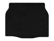 Nissan Tiida 2011-2014 Kofferraummatte Textil Classic (HB, Schwarz) Foto 1