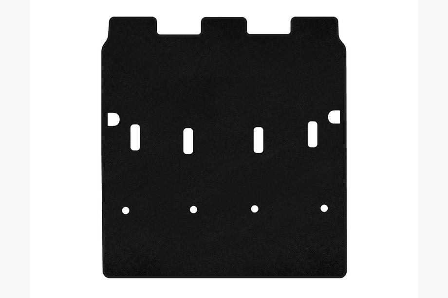 Peugeot Partner/Rifter 2019- Kofferraummatte Textil Classic (7-Sitzer/Langer Radstand, Schwarz) Foto 1