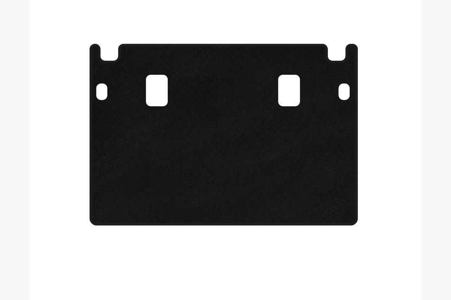 Toyota 4Runner 2009-2024 Kofferraummatte Textil Classic (2014-2024, 7-Sitzer, Schwarz) Image