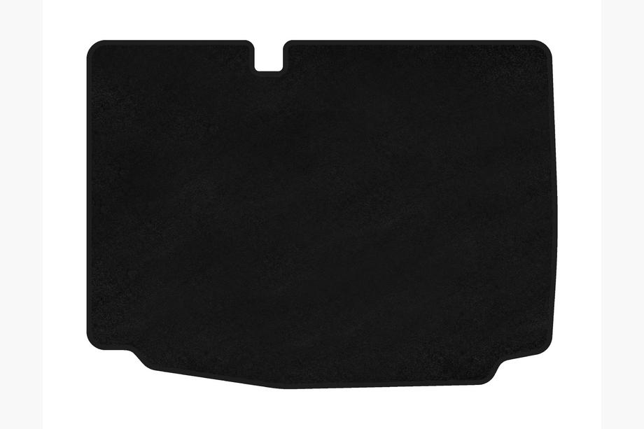 Volkswagen Polo 2010-2017 Textile Kofferraummatte Classic (HB, 3/5-türig, Schwarz) Image