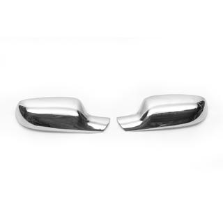 Spiegelabdeckungen (2 Stk, Edelstahl) Renault Megane II 2004-2009 Foto 3