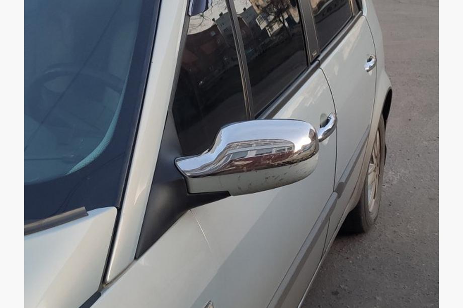 Renault Scenic/Grand 2003-2009 Spiegelabdeckungen (2 Stk, Edelstahl) Image
