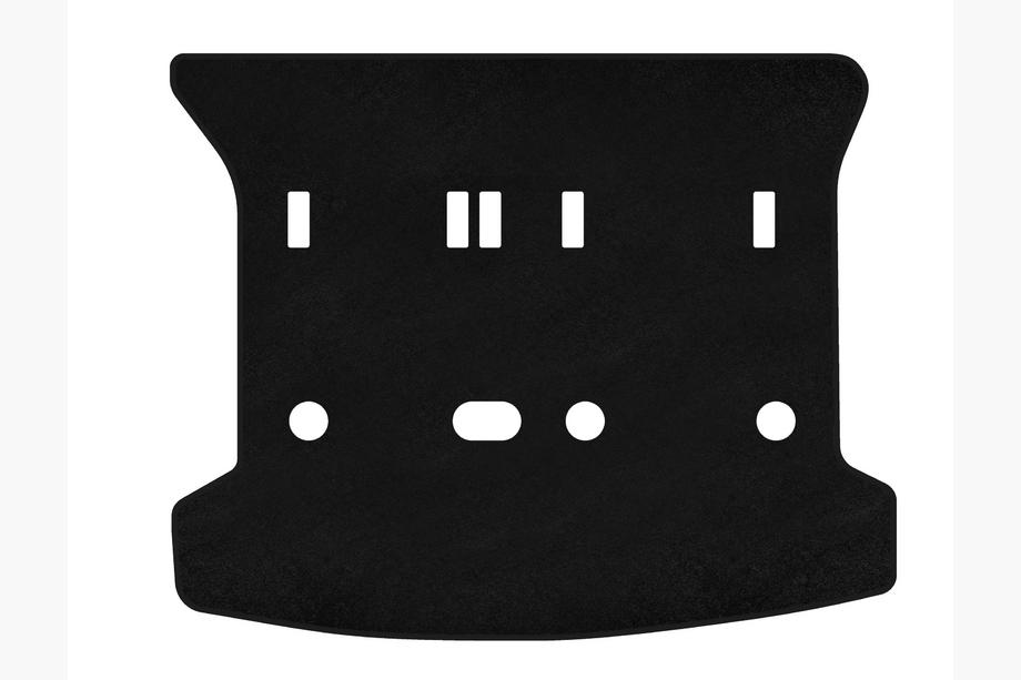 Peugeot 307 2001-2008 Kofferraummatte Textil Classic (SW, Schwarz) Image