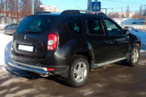 Renault Duster 2008–2017 Heckbügel gerade (Edelstahl) Foto 5