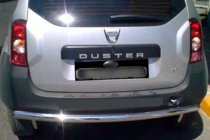 Dacia Duster 2008-2018 Heckbügel gerade (Edelstahl) Foto 6