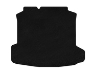 Volkswagen Polo 2010-2017 Kofferraummatte Textil Classic (SD, Schwarz) Foto 1