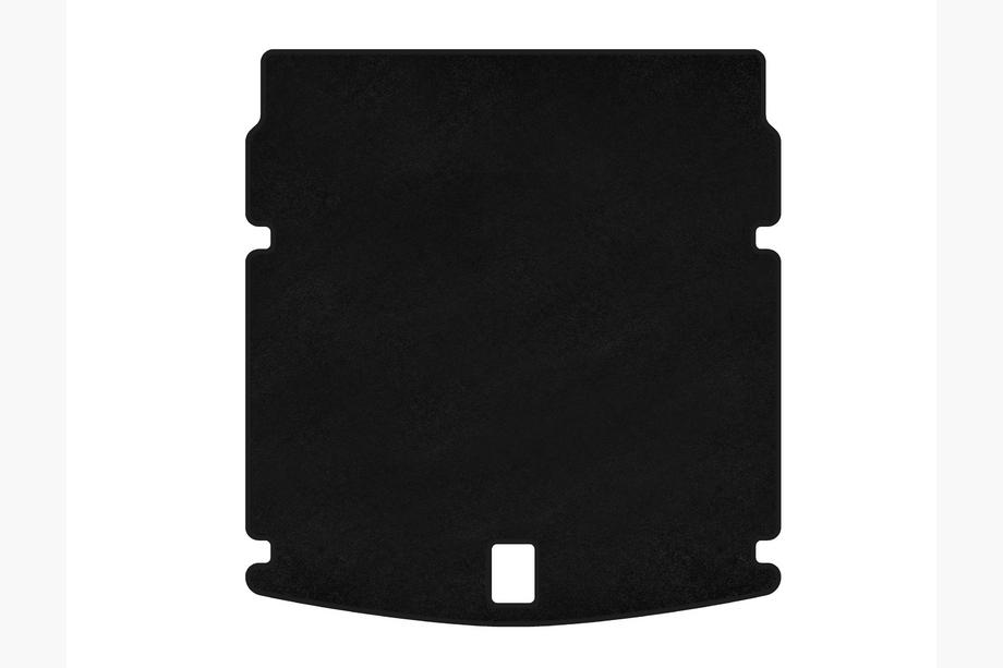 Audi A5 2007-2015 Kofferraummatte Textil Classic V-2 (Cabriolet, Schwarz) Image