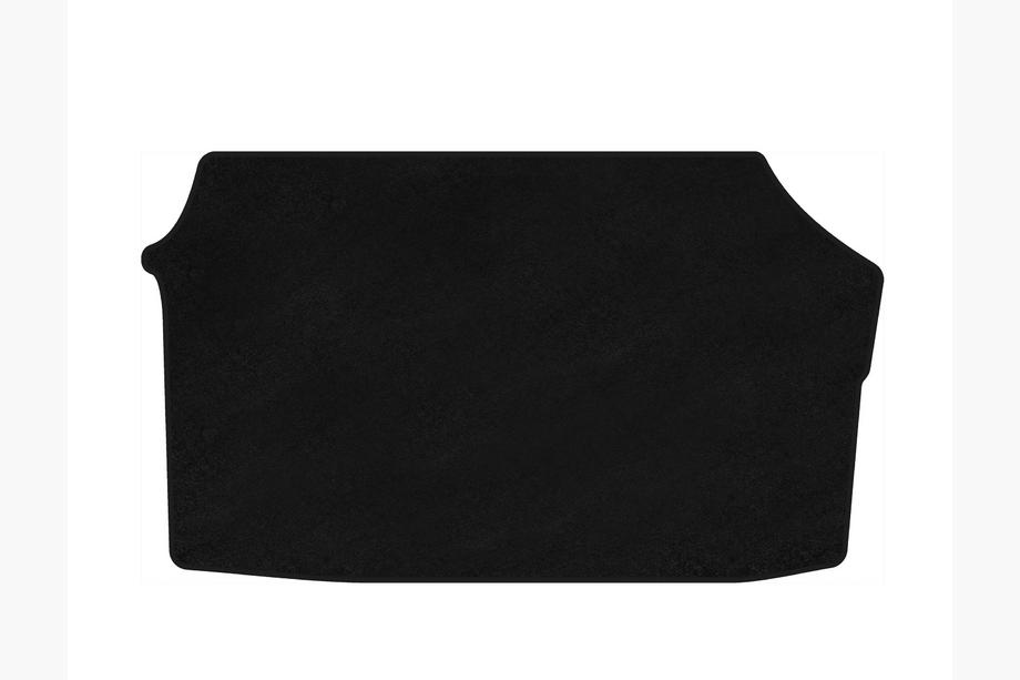 Audi 100 C3 1988-1991 Textil-Kofferraummatte Classic (1982-1988, Sedan, Schwarz) Image