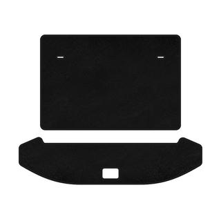 Kofferraummatte Textil Classic (3 Reihen, Schwarz)