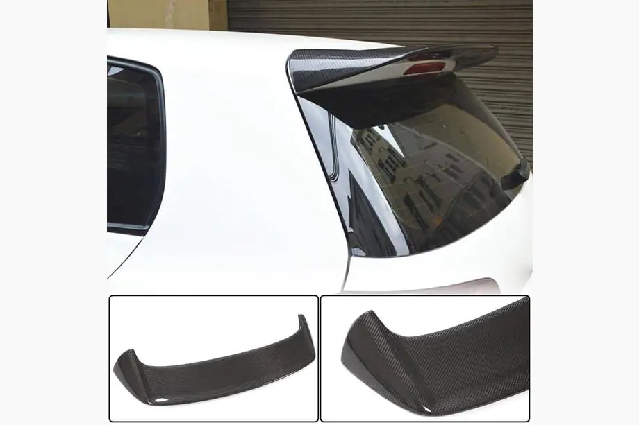 Volkswagen Golf 6 2008-2014 Spoiler V1 (für Base HB 2010-2013, Carbon) Image