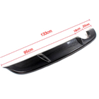 Volkswagen Golf 6 2008-2014 Heckdiffusor V1 für Base HB 2010-2013, Carbon Foto 5