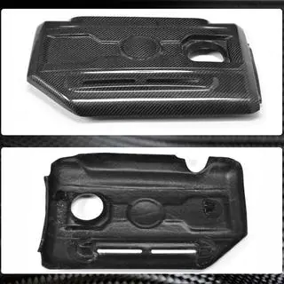 Motorabdeckung (für GTI HB 2010-2013, Carbon) Foto 4
