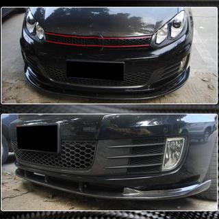 Frontlippe V2 für GTI HB 2010-2013 Carbon Foto 4
