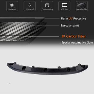 Frontlippe V3 für GTI HB 2010-2013 Carbon Foto 4