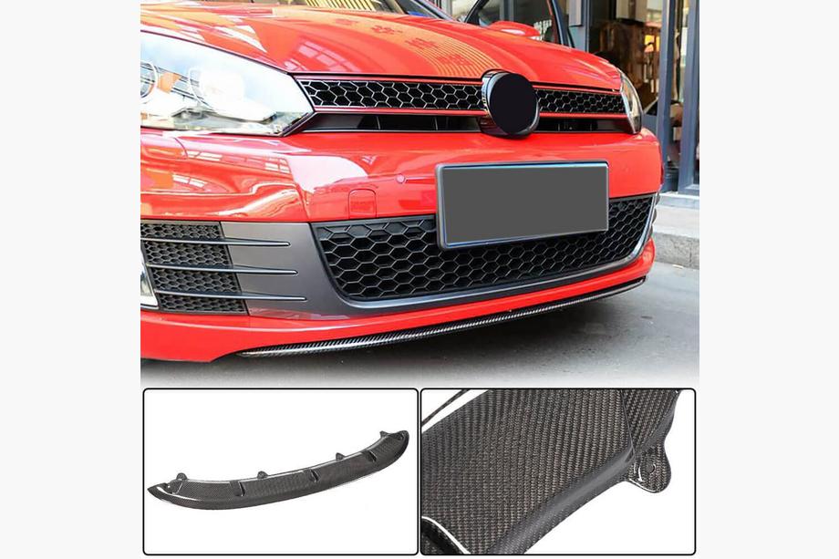 Volkswagen Golf 6 2008-2014 Frontlippe V3 für GTI HB 2010-2013 Carbon Foto 1