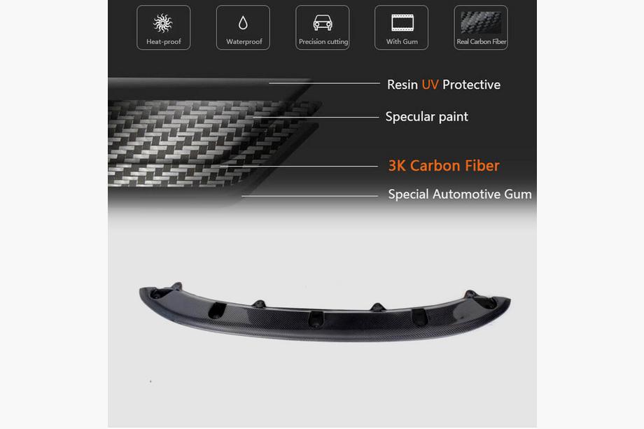 Volkswagen Golf 6 2008-2014 Frontlippe V3 für GTI HB 2010-2013 Carbon Foto 4