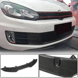 Frontlippe V4 für GTI HB 2010-2013 Carbon Foto 1