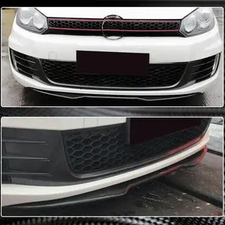 Frontlippe V4 für GTI HB 2010-2013 Carbon Foto 4