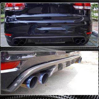 Heckdiffusor V1 für GTI HB 2010-2013 Carbon Foto 2