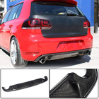 Volkswagen Golf 6 2008-2014 Heckdiffusor V2 für GTI HB 2010-2013, Carbon Foto 1