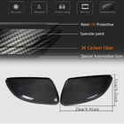 Volkswagen Golf 6 2008-2014 Spiegelabdeckungen (für HB 2010-2013, Carbon) Foto 6