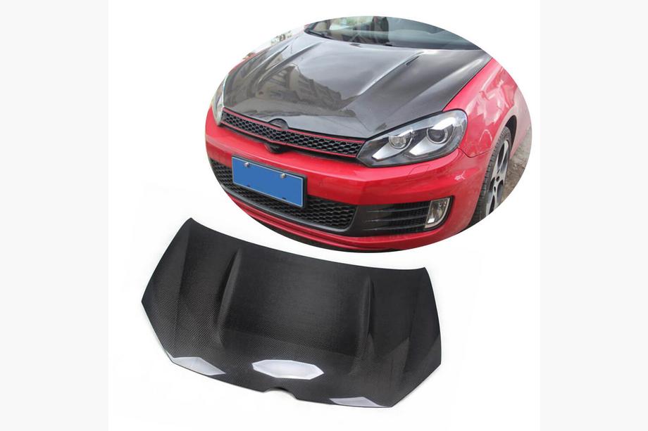 Volkswagen Golf 6 2008-2014 Motorhaube (für HB 2010-2013, Carbon) Image
