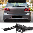 Volkswagen Golf 6 2008-2014 Heckdiffusor V1 für R/R20 HB 2010-2013 Carbon Foto 1
