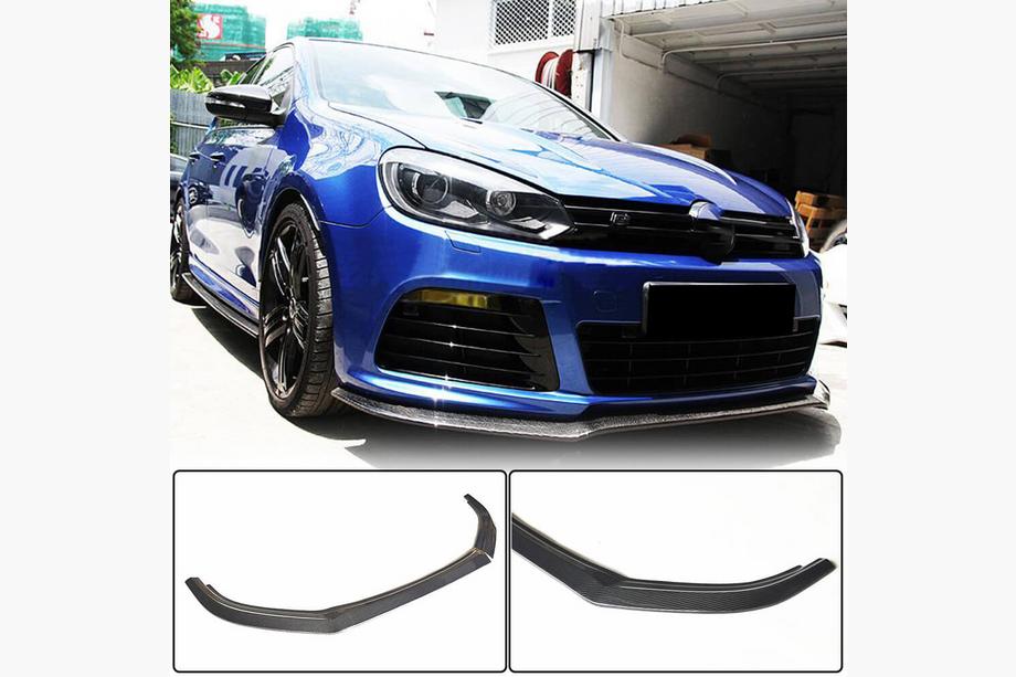 Volkswagen Golf 6 2008-2014 Frontlippe V1 für R HB 2010-2013, Carbon Image