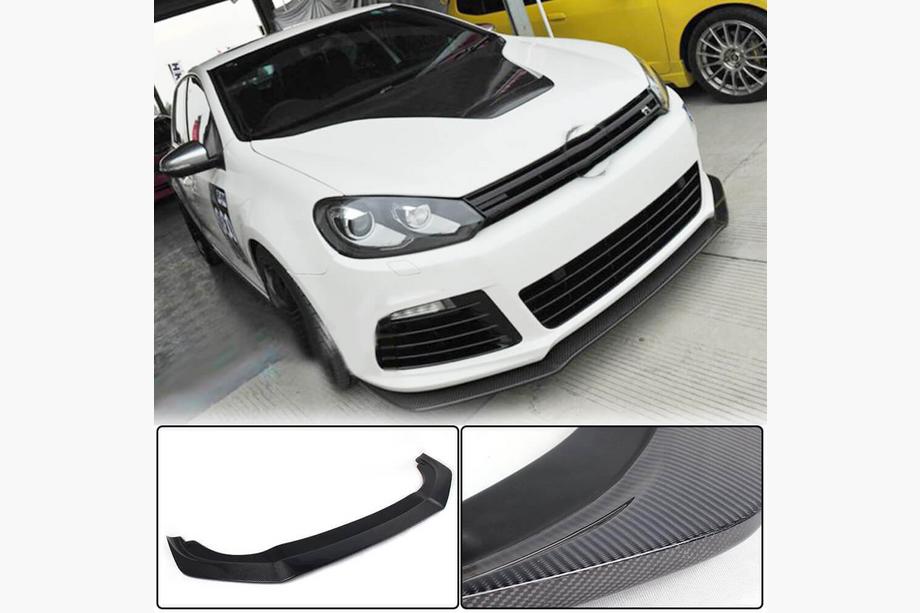 Volkswagen Golf 6 2008-2014 Frontlippe V2 für R HB 2010-2013 Carbon Image