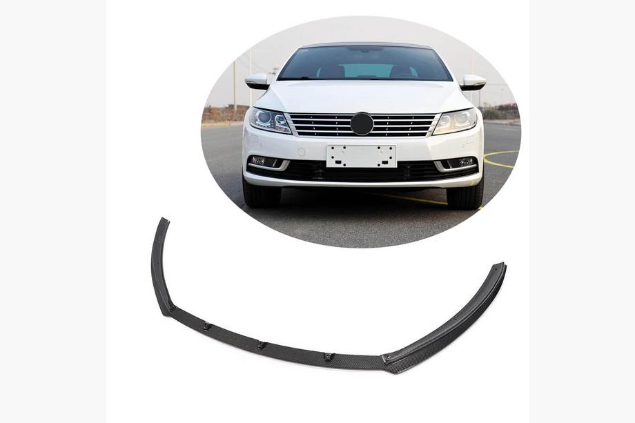 Volkswagen Passat CC 2008-2017 Frontstoßstange Lippe Aufsatz (für 2012-2018, Carbon) Image