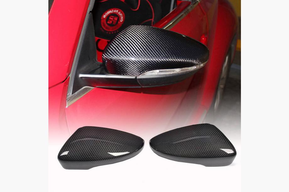 Volkswagen Scirocco 2008-2017 Spiegelabdeckungen Carbon Image