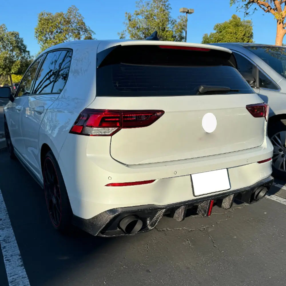 Heckdiffusor für GTI HB, Carbon Foto 3