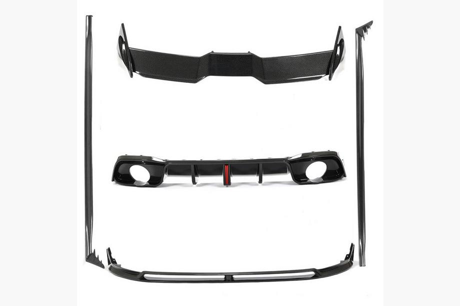 Volkswagen Golf 8 2019- Carbon Bodykit Komplettset (für GTI & R EU HB 2019-2024), Carbon Image
