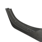 Volkswagen Golf 8 2019- Frontstoßstange Lippe Aufsatz (für R HB 2019-2024, Carbon) Foto 3