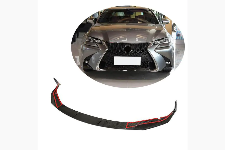 Lexus GS 2011-2020 Frontstoßstangenlippe Aufsatz (für GS F 2015-2020, Carbon) Image