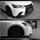 Lexus GS 2011-2020 Carbon Frontstoßstangen Abdeckungen (für F-Sport 2011-2015) Foto 4