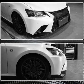 Carbon Frontstoßstangen Abdeckungen (für F-Sport 2011-2015) Lexus GS 2011-2020 Foto 4