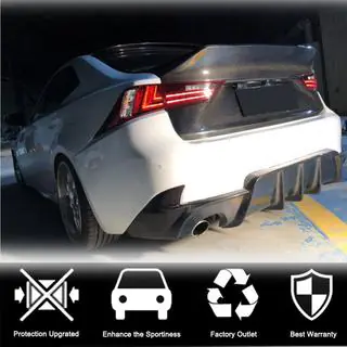 Heckdiffusor V1 für Base/F-Sport 2013-2016, Carbon Foto 2