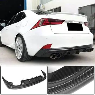 Heckdiffusor V2 für Base/F-Sport 2013-2016, Carbon Foto 1