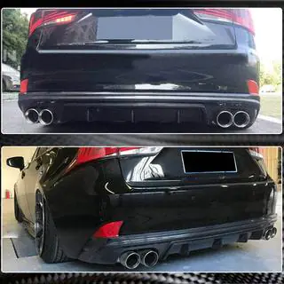 Heckdiffusor V2 für Base/F-Sport 2013-2016, Carbon Foto 3