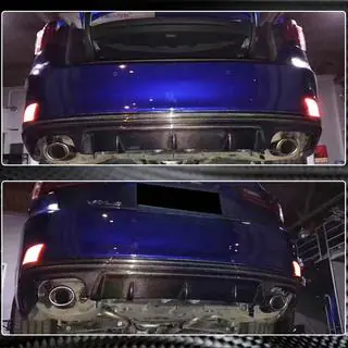 Heckdiffusor V2 für Base/F-Sport 2013-2016, Carbon Foto 4