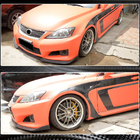 Lexus IS 2005-2013 Frontstoßstange Lippe Aufsatz (für F 2011-2013, Carbon) Foto 3