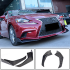 Lexus IS 2013- Frontstoßstangen Flaps Aufsätze (für F-Sport 2013-2016, Carbon) Foto 1