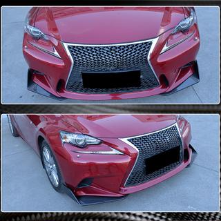 Frontstoßstangen Flaps Aufsätze (für F-Sport 2013-2016, Carbon) Foto 3