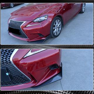 Frontstoßstangen Flaps Aufsätze (für F-Sport 2013-2016, Carbon) Foto 4