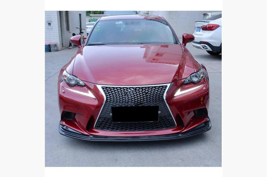 Lexus IS 2013- Frontstoßstangenlippe Aufsatz (für F-Sport 2013-2016, Carbon) Foto 2